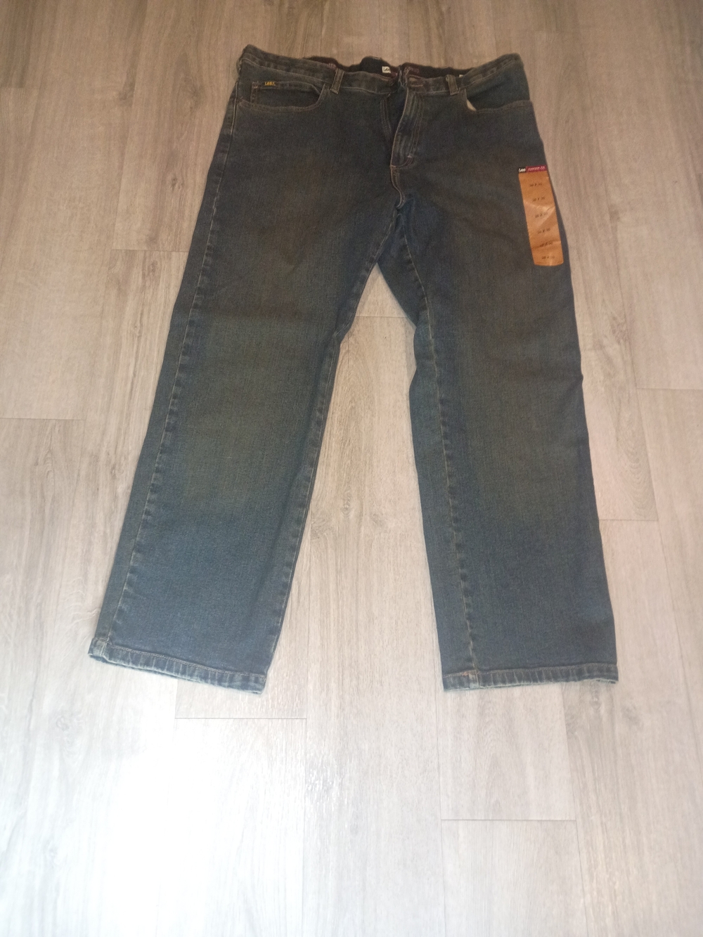 Lee Relaxed Fit Jeans in Dark Blue Denim